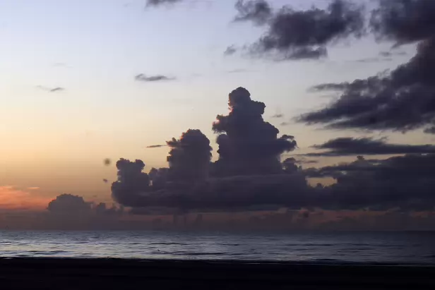 Weihnachtsman mit Schlitten